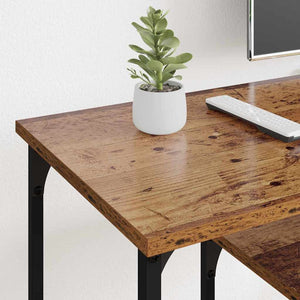 TV-skåp Gammalt trä 102 x 35 x 45,5 cm Konstruerat trä och järn