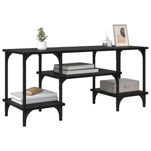 TV-skåp Svart Ek 102 x 35 x 45,5 cm Konstruerat trä och järn