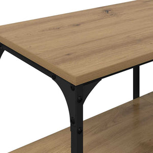 TV-skåp Artisan Ek 201 x 35 x 45 cm Konstruerat trä och järn