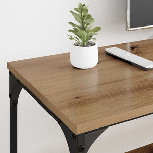 TV-skåp Artisan Ek 201 x 35 x 45 cm Konstruerat trä och järn