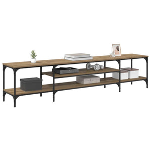 TV-skåp Artisan Ek 201 x 35 x 45 cm Konstruerat trä och järn