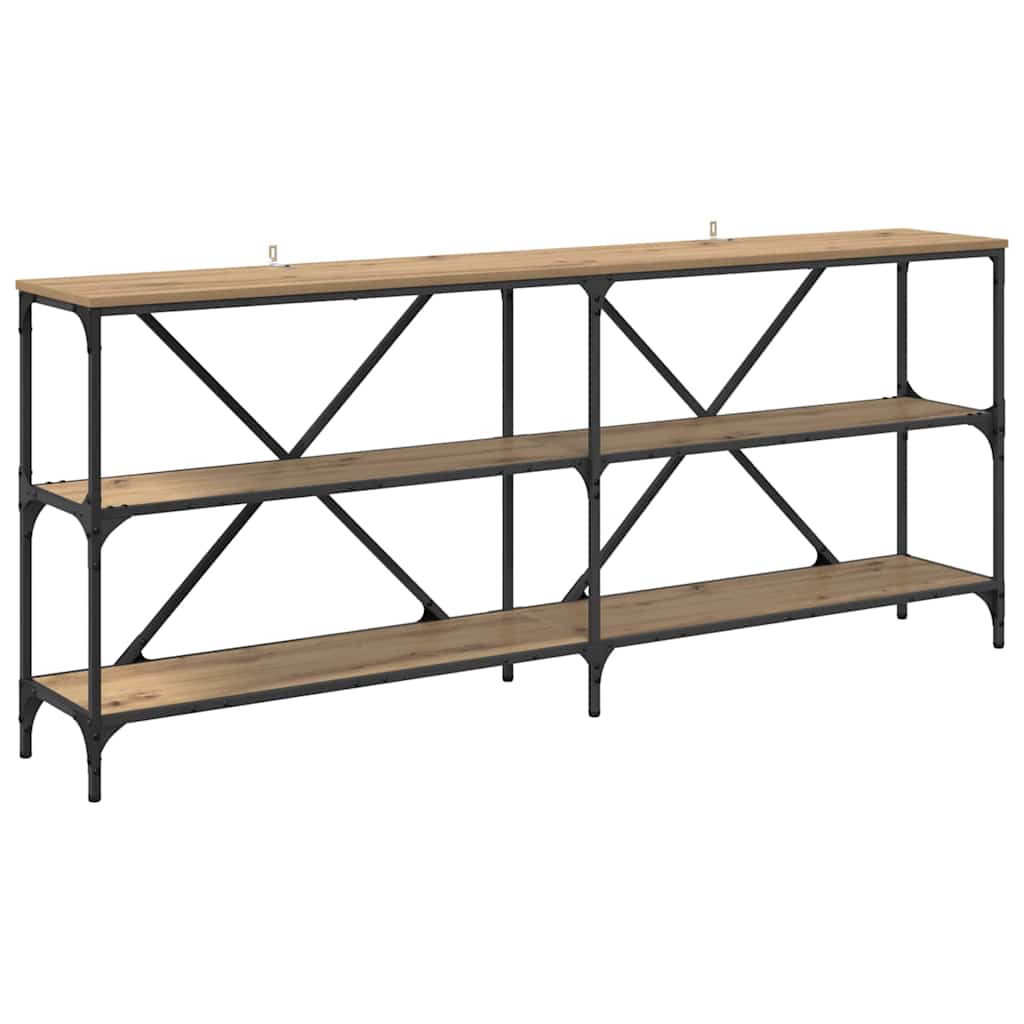 Konsolbord Artisan Ek 180 x 30 x 75 cm Konstruerat trä