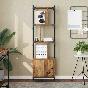 Bokhylla Gammalt trä 44,5 x 30 x 154,5 cm Konstruerat trä