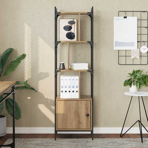 Bokhylla Artisan Ek 44,5 x 30 x 154,5 cm Konstruerat trä