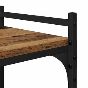 Bokhylla Gammalt trä 76 x 32 x 192 cm Konstruerat trä