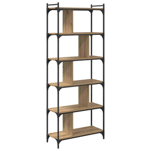 Bokhylla artisan ek 76 x 32 x 192 cm Konstruerat trä