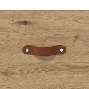 Väggmonterad sänggavel Artisan Ek 35 x 35 x 20 cm