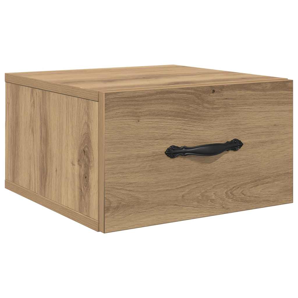 Nattduksbord artisan ek 35 x 35 x 20 cm Konstruerat trä