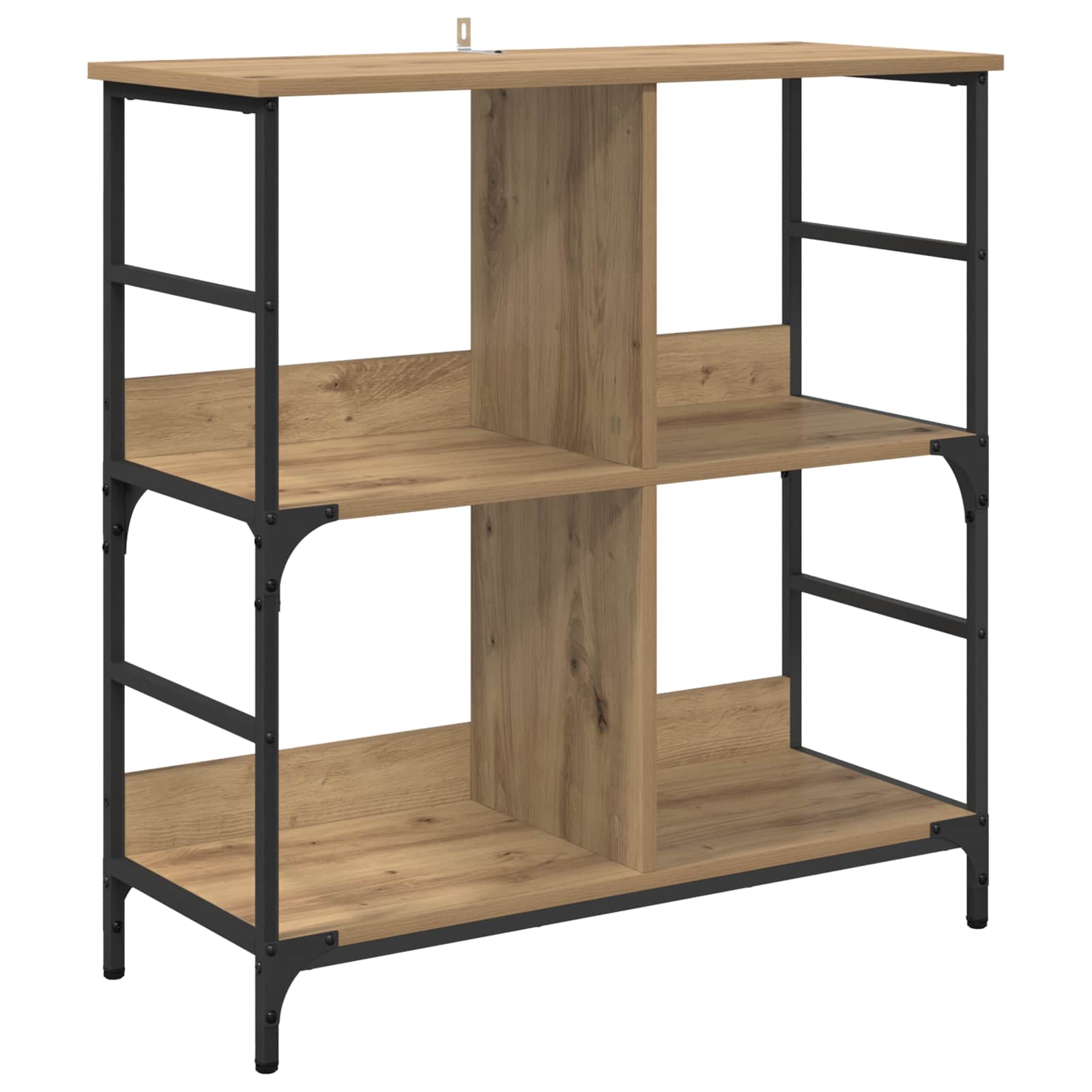 Hyllsystem 4 nivåer 78.5 x 33 x 82 cm Konstruerat trä