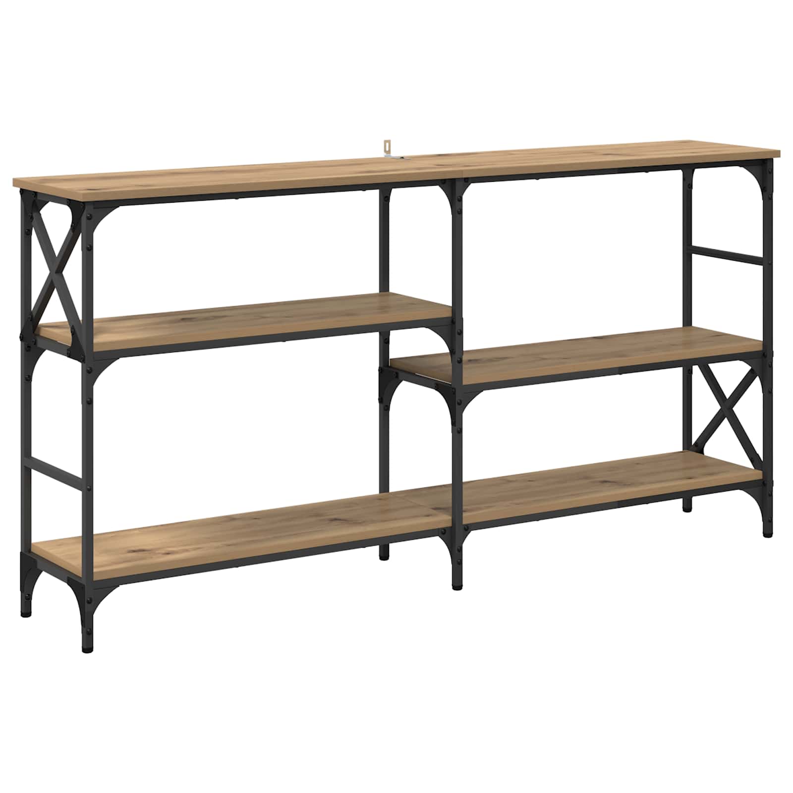 Konsolbord Artisan Ek 150 x 29 x 76,5 cm Konstruerat trä