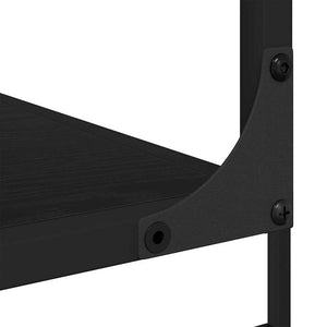 Bokhylla Svart ek 81 x 36 x 176 cm Konstruerat trä