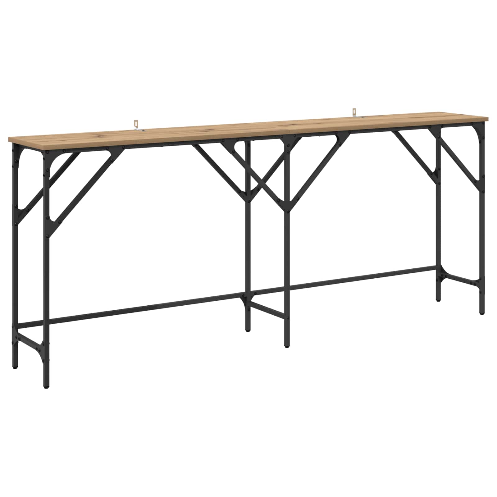 Konsolbord Artisan Ek 180 x 30 x 75 cm Konstruerat trä