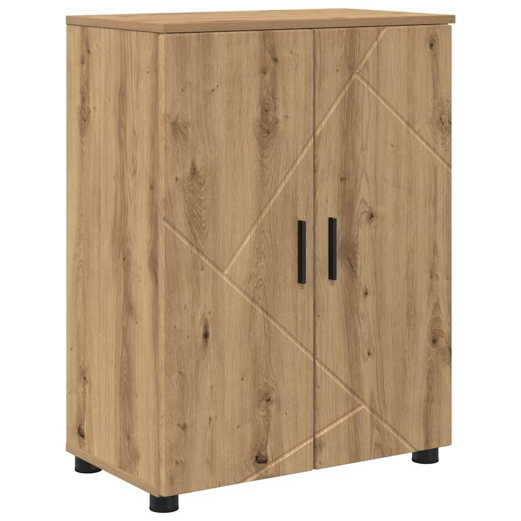 Badrumsskåp Artisan Ek 60 x 35 x 80 cm Konstruerat trä, Metall