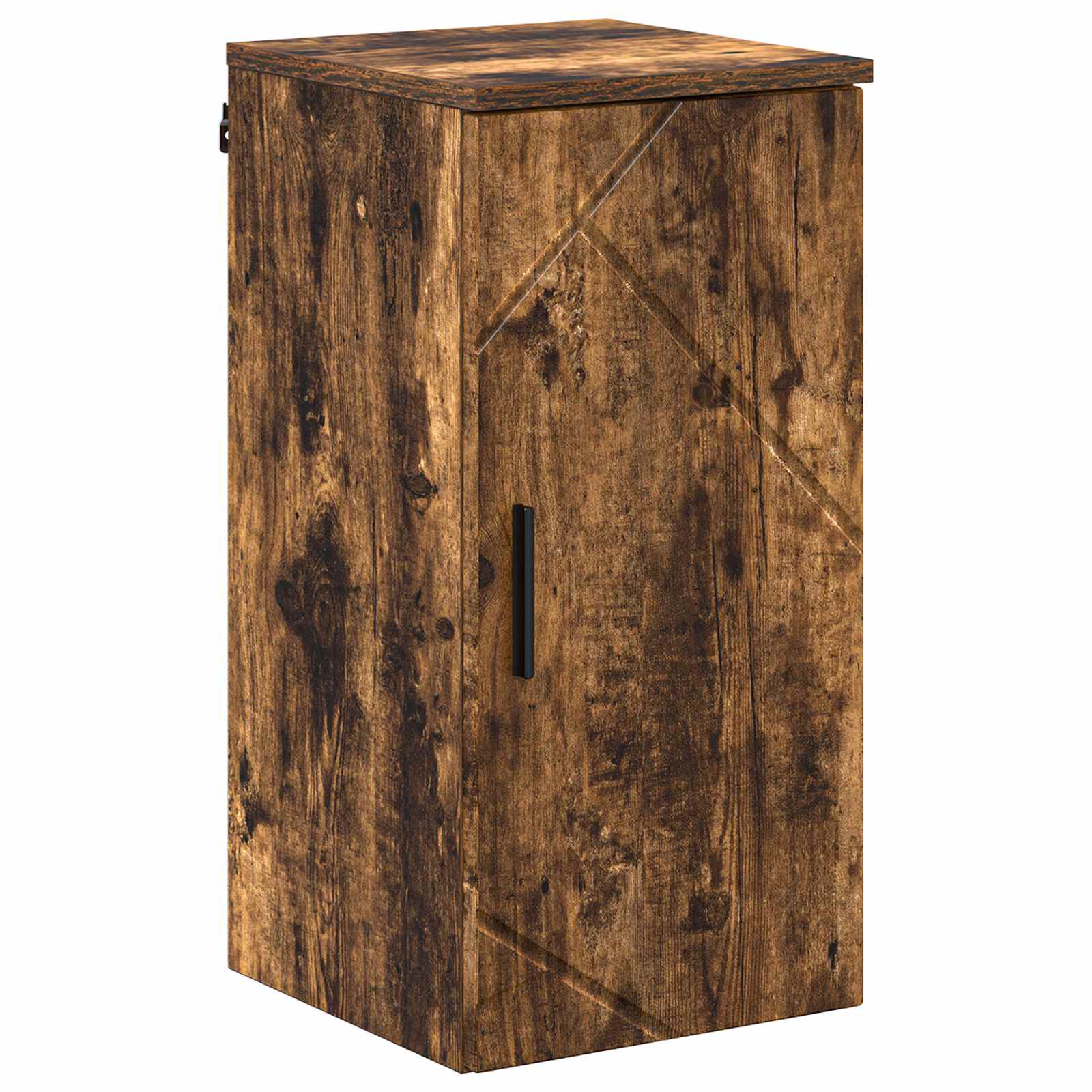 Badrumsskåp Rökt ek 30 x 31,5 x 61 cm Konstruerat trä, Metall