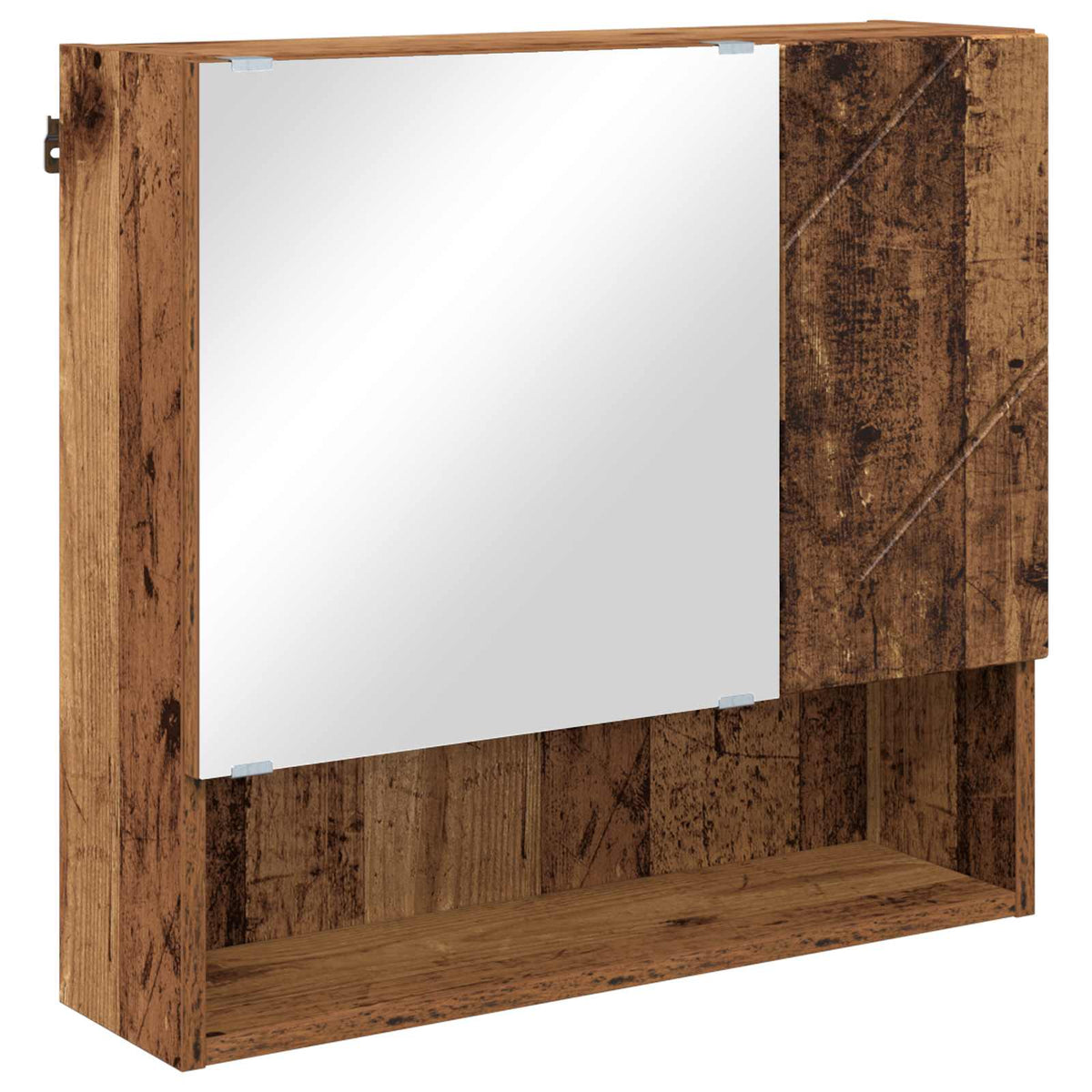 Spegelskåp Gammalt trä 59 x 17 x 55 cm Konstruerat trä