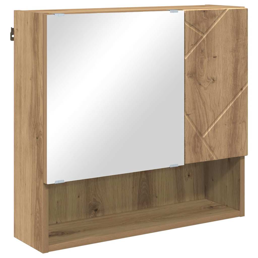 Spegelskåp Artisan Ek 59 x 17 x 55 cm Konstruerat trä