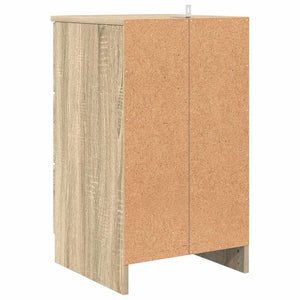 Nattduksbord med låda Sonoma ek 38 x 38 x 66 cm Konstruerat trä