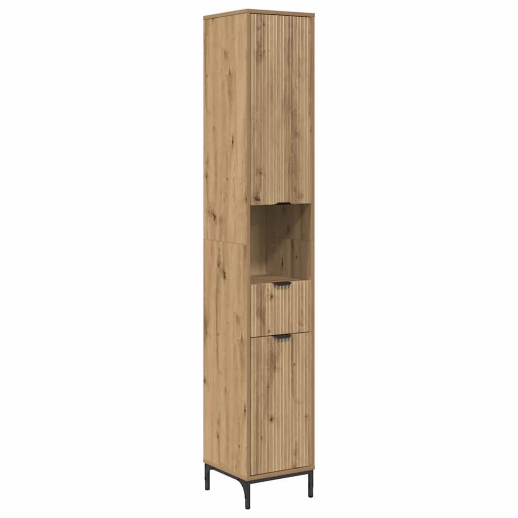 Badrumsskåp Artisan Ek 31,5 x 33 x 190 cm