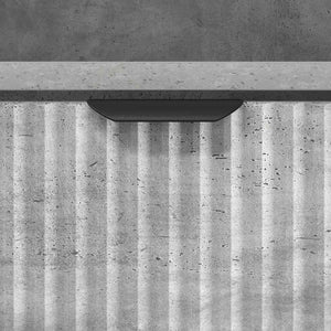 Sängbord 2 pcs Betonggrå 49 x 36 x 61 cm Konstruerat trä