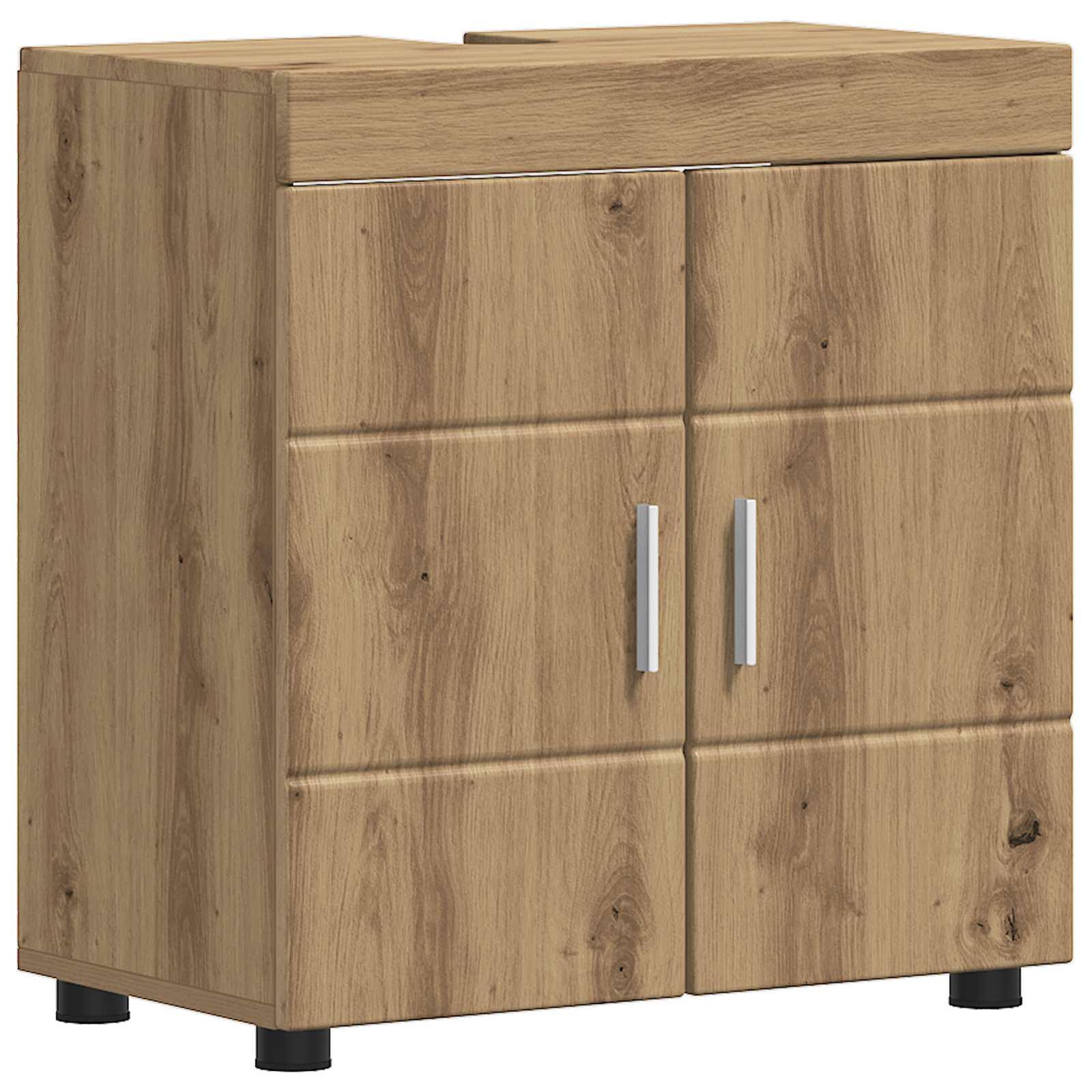 Badrumsskåpsset TULUM Artisan Ek 60 x 34 x 63 cm