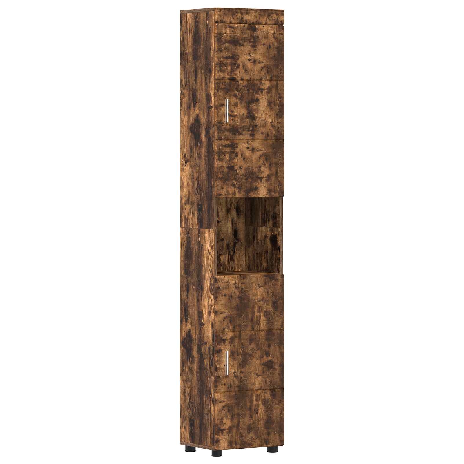 Badrumsskåpsset TULUM Rökt ek 37 x 31,5 x 203 cm