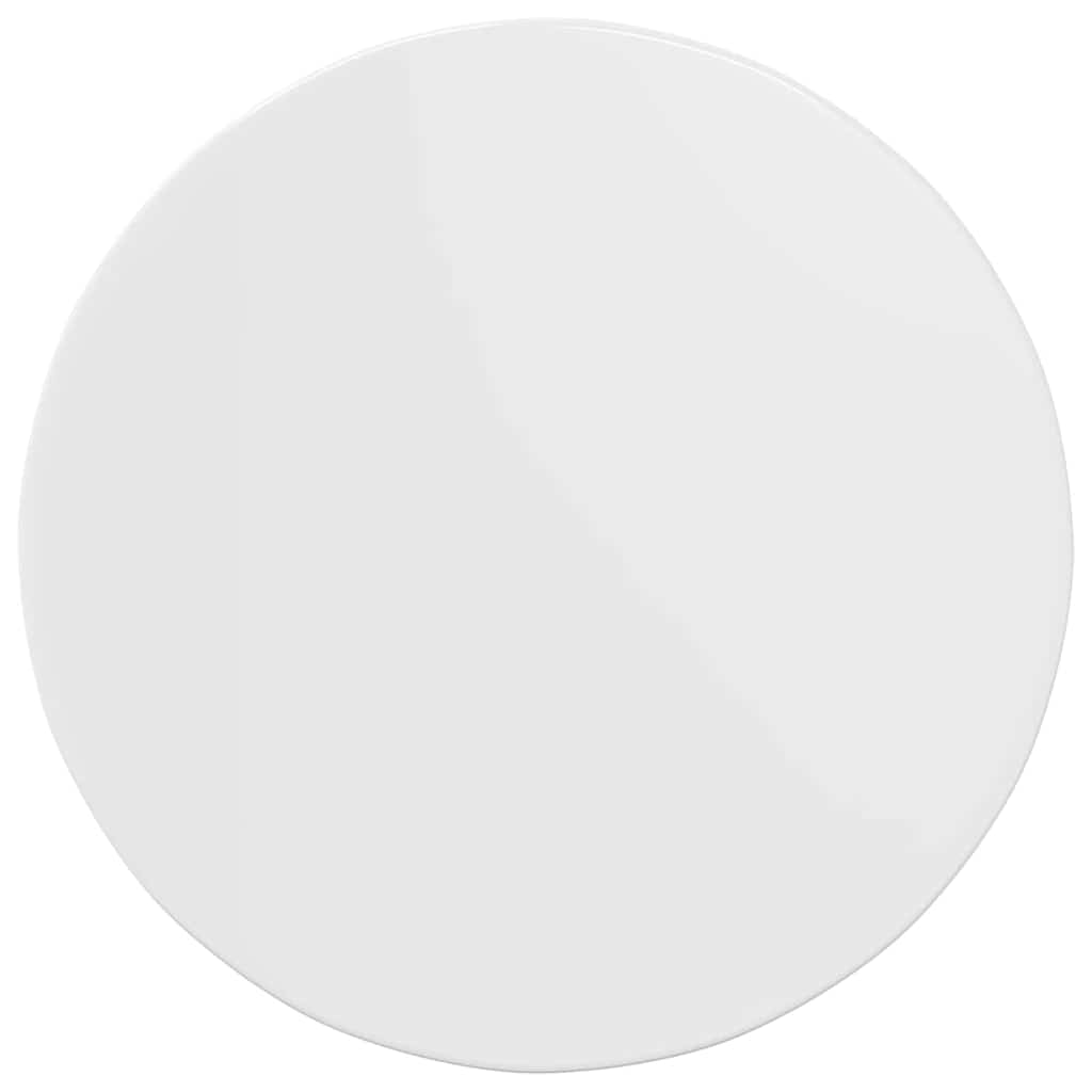 Bordsskiva Vit högglans 60 x 60 x 1,5 cm Konstruerat trä