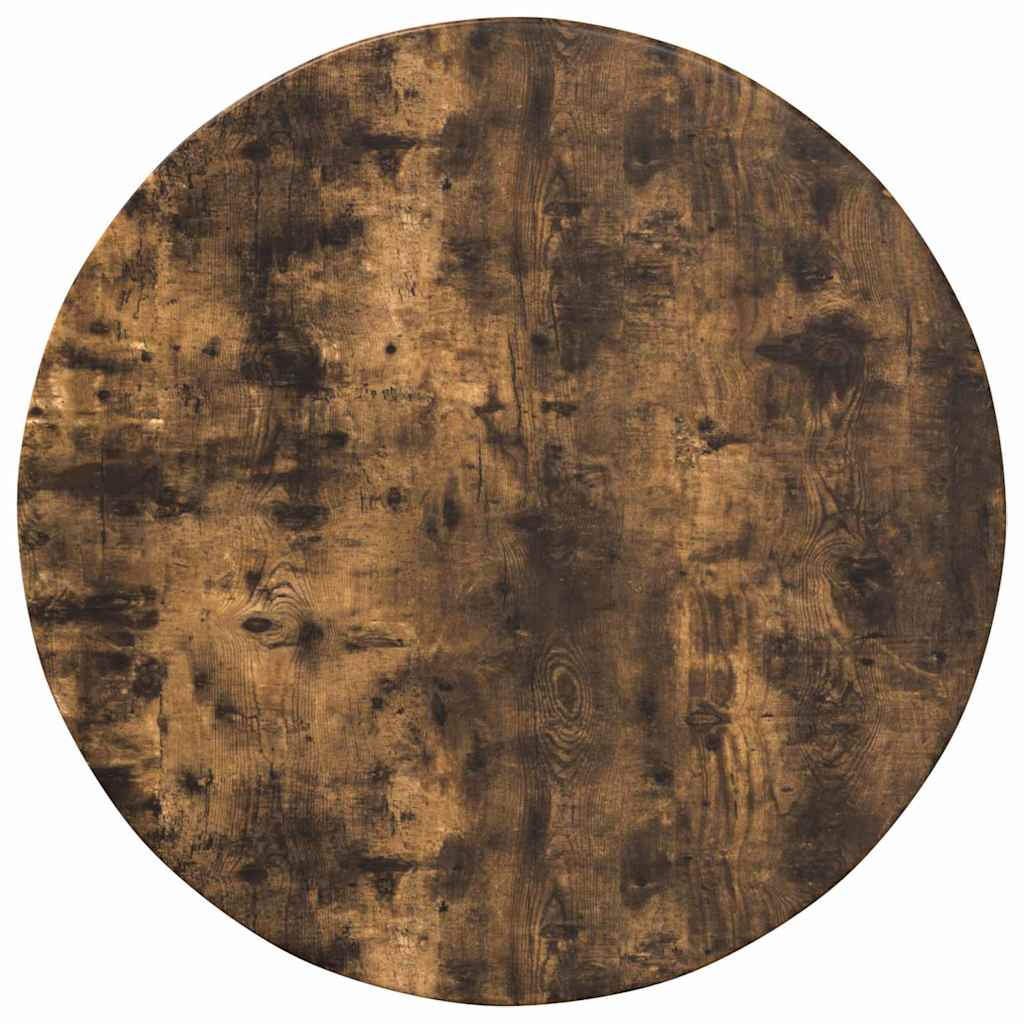 Bordsskiva Rökfärgad ek 60 x 60 x 1,5 cm Konstruerat trä