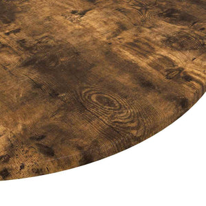 Bordsskiva Rökfärgad ek 70 x 70 x 1,5 cm Konstruerat trä