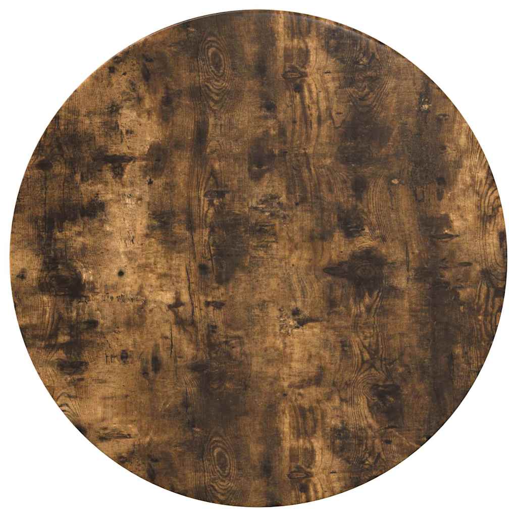 Bordsskiva Rökfärgad ek 70 x 70 x 1,5 cm Konstruerat trä