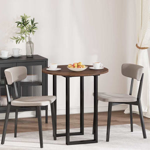 Bordsskiva brun ek 70 x 70 x 1,5 cm Konstruerat trä