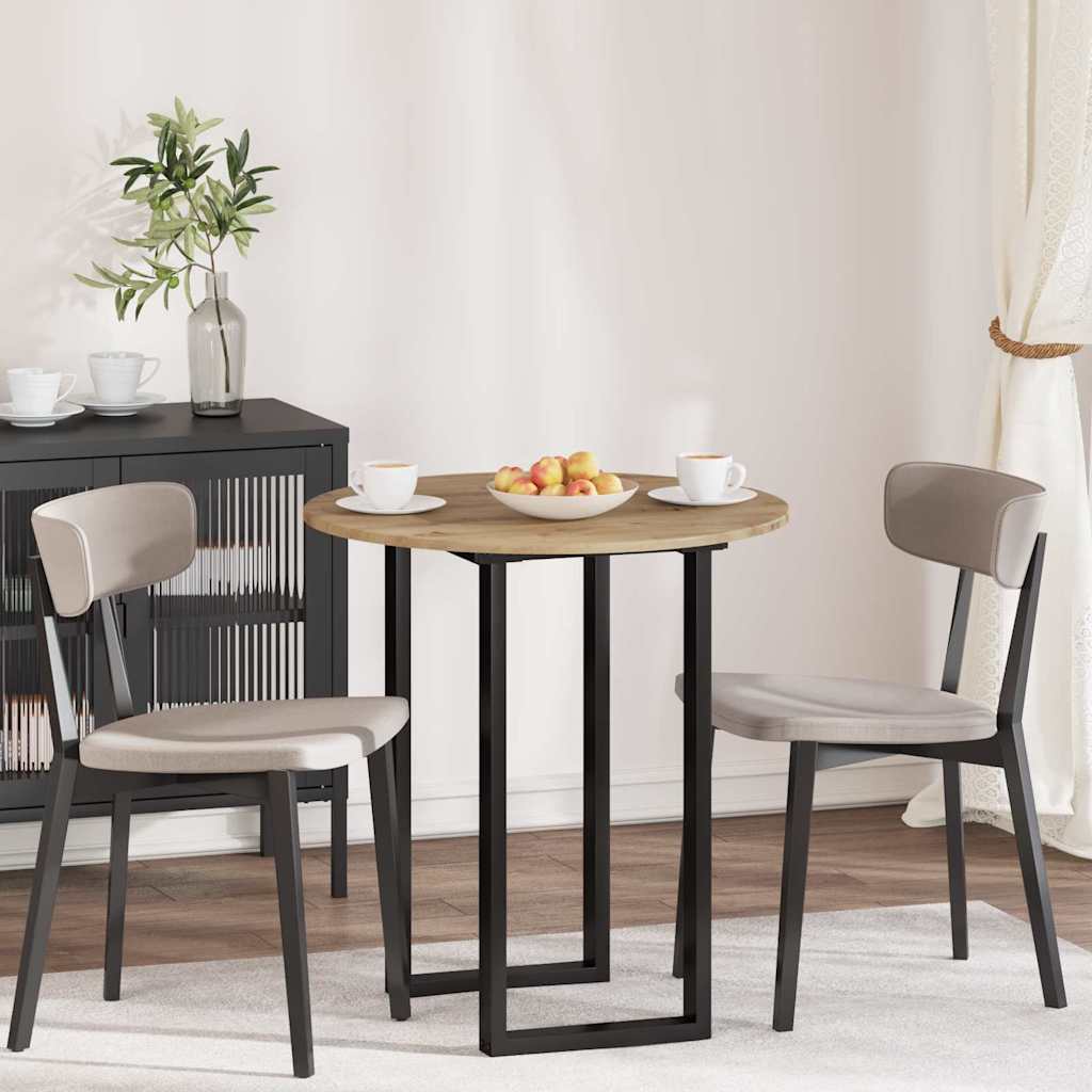 Bordsskiva artisan ek 70 x 70 x 1,5 cm Konstruerat trä