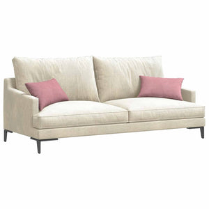 Sofakuddar 2 pcs Rosa 50 x 30 cm Kordread tyg