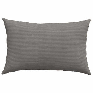 Sofakuddar 2 pcs Ljusgrå 60 x 40 cm Kordread tyg