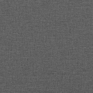 Sofakuddar 2 pcs Mörkgrå 80 x 40 cm tyg