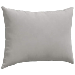 Sofakuddar 2 pcs Ljusgrå 70 x 50 cm tyg