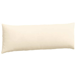 Sofakuddar 2 pcs Kräm 120 x 40 cm Kordread tyg