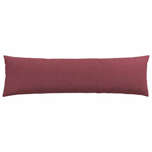 Sofakuddar 2 pcs Vinröd 145 x 40 cm tyg