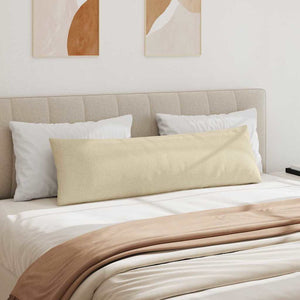 Sofakuddar 2 pcs Kräm 145 x 40 cm tyg