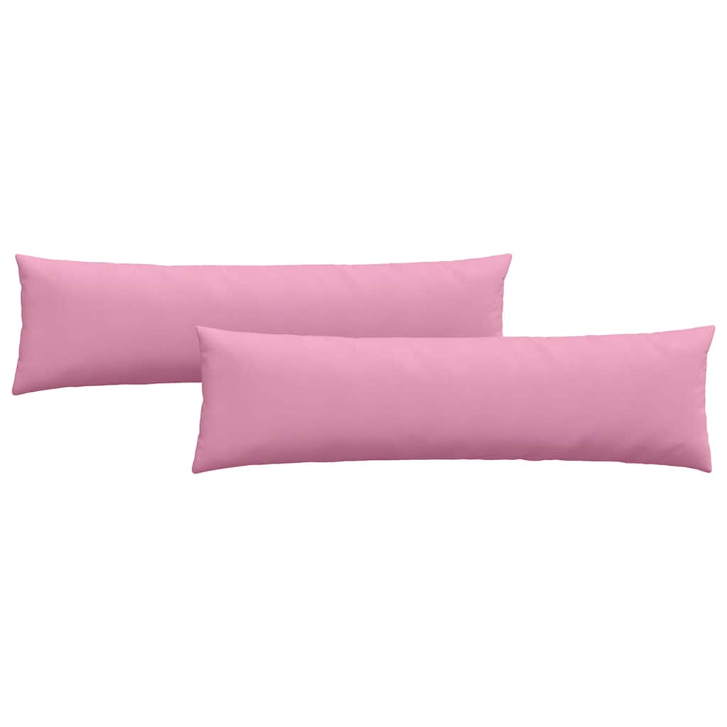 Sofakuddar 2 pcs Rosa 145 x 40 cm tyg