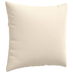 Sofakuddar 2 pcs Beige 45 x 45 cm tyg