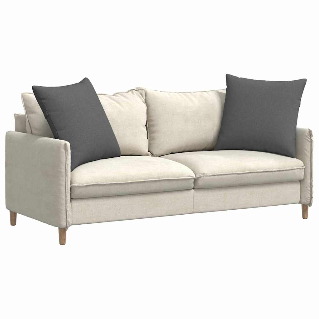 Sofakuddar 2 pcs Mörkgrå 80 x 80 cm tyg