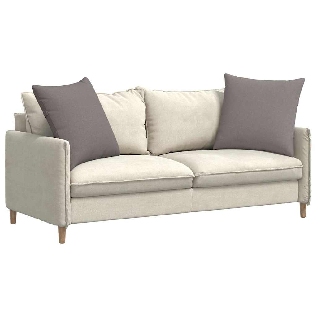 Sofakuddar 2 pcs Taupe 80 x 80 cm tyg