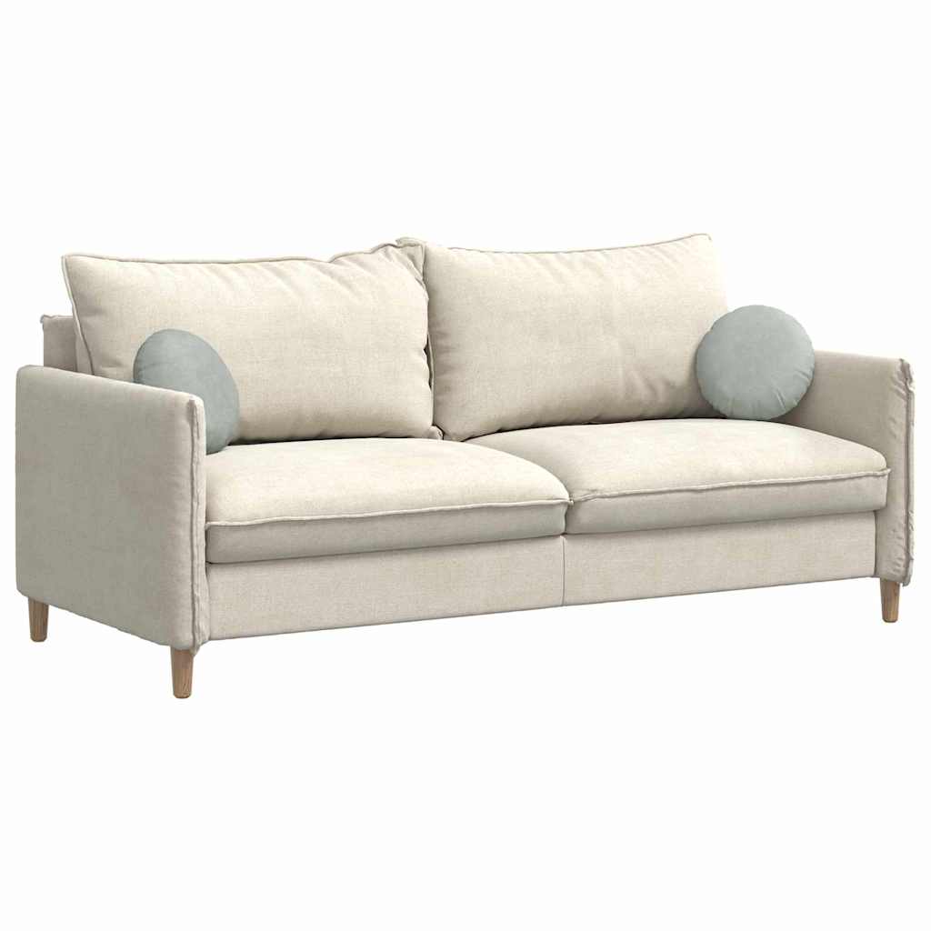 Sittkuddar 2 pcs Ljusgrå Ø30 x 13 cm Sammet