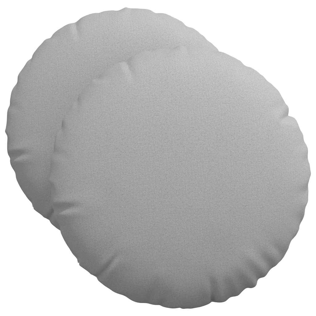 Sittkuddar 2 pcs Moln Grå Ø50 x 19 cm tyg