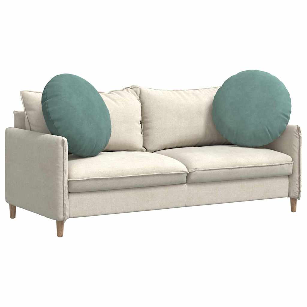 Sittkuddar 2 pcs Havgrön Ø60 x 21 cm Sammet