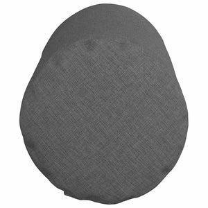 Bolsterkuddar 2 pcs Mörkgrå Ø 15 x 40 cm tyg