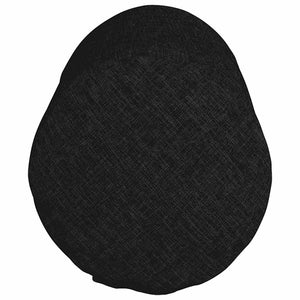 Bolsterkuddar 2 pcs Svart Ø 15 x 40 cm tyg