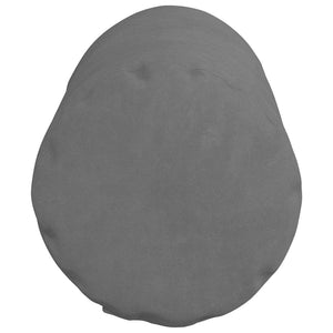 Bolsterkuddar 2 pcs Mörkgrå Ø 15 x 40 cm Mikrofiber Tyg