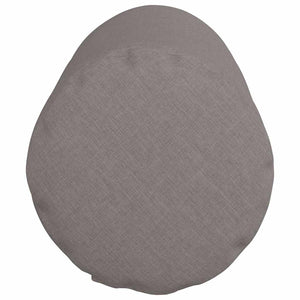 Bolsterkuddar 2 pcs Taupe Ø 25 x 70 cm tyg