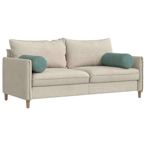 Bolsterkuddar 2 pcs Havgrön Ø 25 x 70 cm Kordread tyg